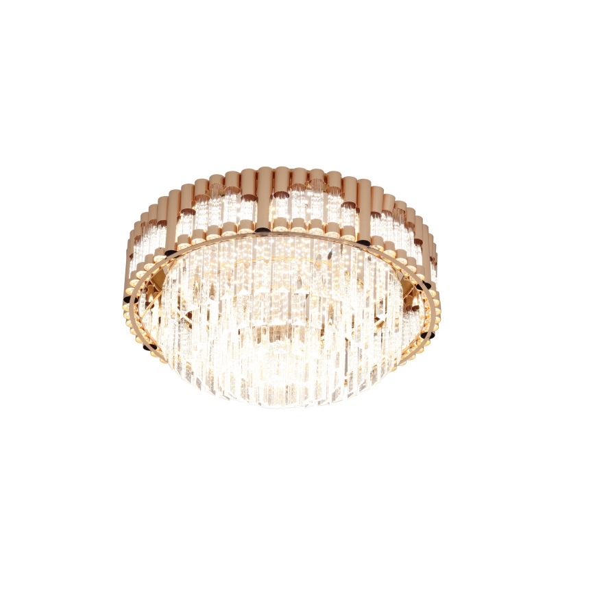 Brilagi - Plafoniera a LED dimmerabile CROWN 41W/230V 3000-6000K Ø 48 cm, dorata + telecomando