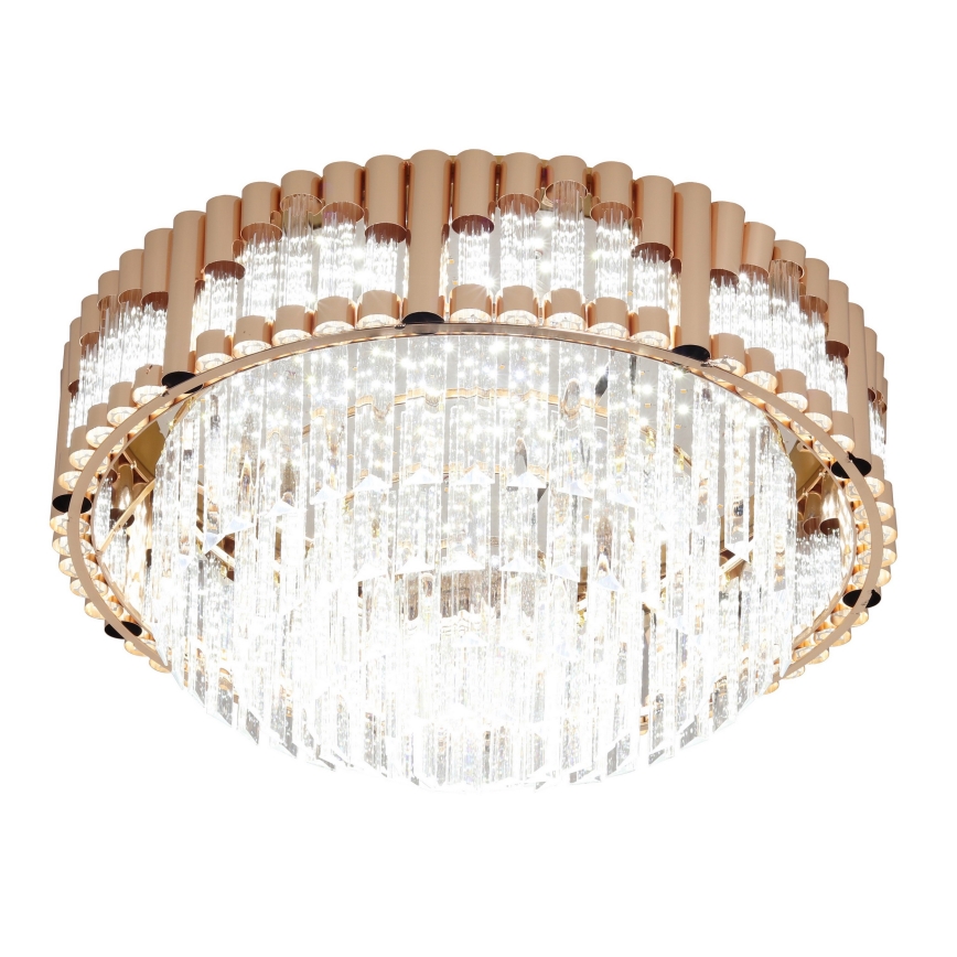 Brilagi - Plafoniera a LED dimmerabile CROWN 41W/230V 3000-6000K Ø 48 cm, dorata + telecomando