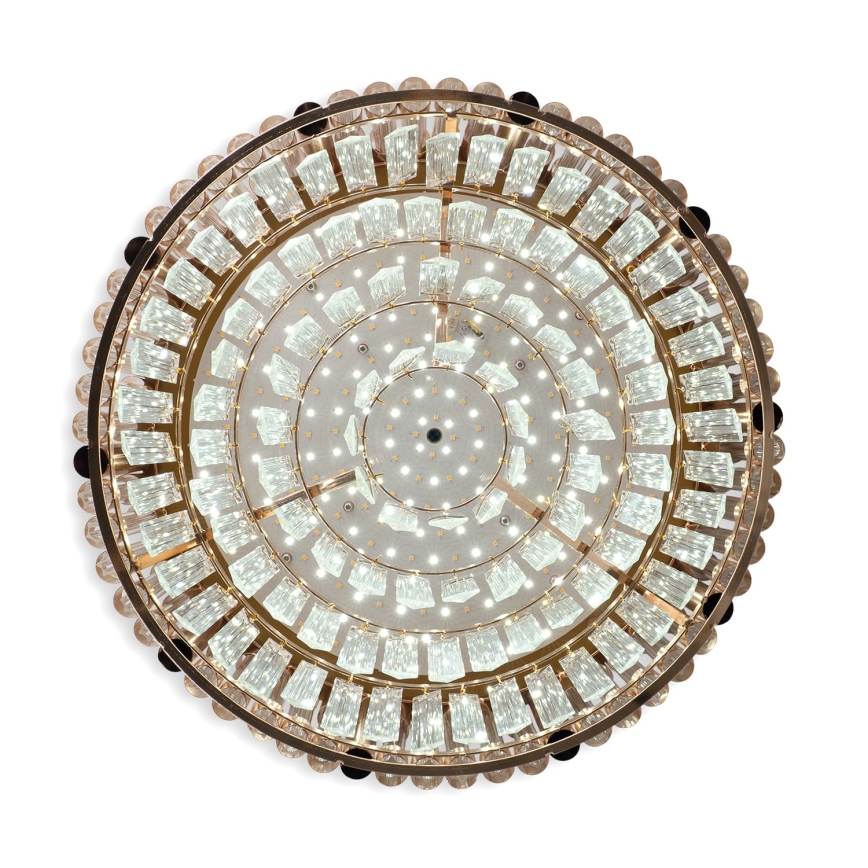 BRILAGI - Plafoniera a LED dimmerabile CROWN 41W/230V 3000-6000K Ø 48 cm, dorata + telecomando