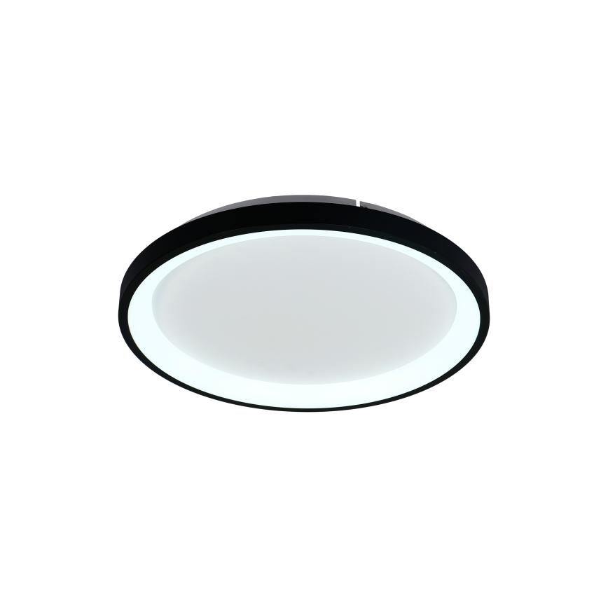 Brilagi - Plafoniera LED dimmerabile FALCON SLIM LED/42W/230V 3000-6500K Ø 50 cm nera + telecomando
