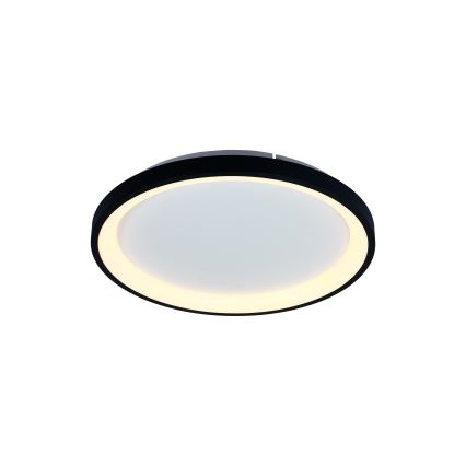 Brilagi - Plafoniera LED dimmerabile FALCON SLIM LED/42W/230V 3000-6500K Ø 50 cm nera + telecomando