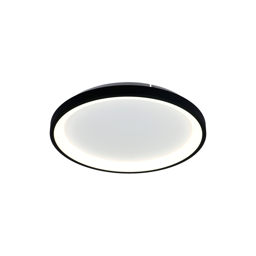 Brilagi - Plafoniera LED dimmerabile FALCON SLIM LED/42W/230V 3000-6500K Ø 50 cm nera + telecomando