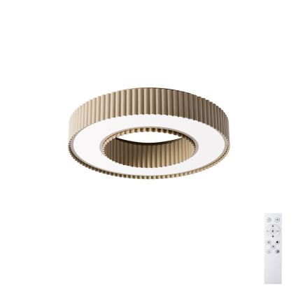 Brilagi - Plafoniera LED dimmerabile LUMIX LED/48W/230V 3000-6000K beige Ø 50 cm + telecomando
