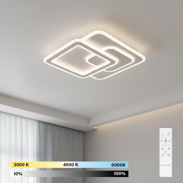 Brilagi - LED Dimmerabile plafoniera MODERN LED/80W/230V 3000-6000K 52,5x52,5 cm + telecomando