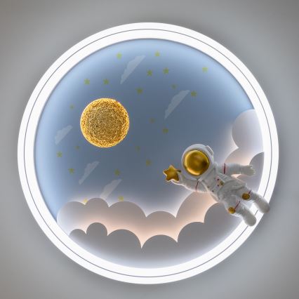 Brilagi - Plafoniera LED dimmerabile per bambini LED/42W/230V 3000/5700K astronauta