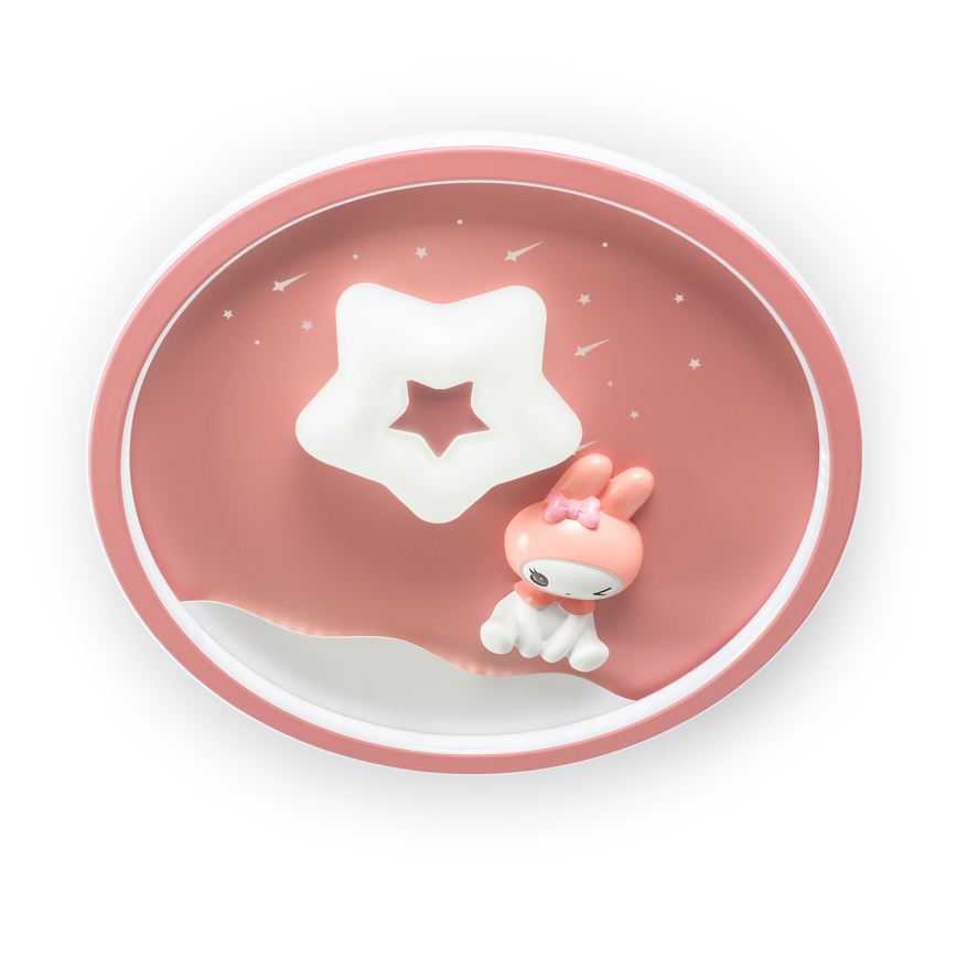 Brilagi - Plafoniera LED dimmerabile per bambini BUNNY LED/83W/230V 3000-6000K Ø 49 cm + telecomando