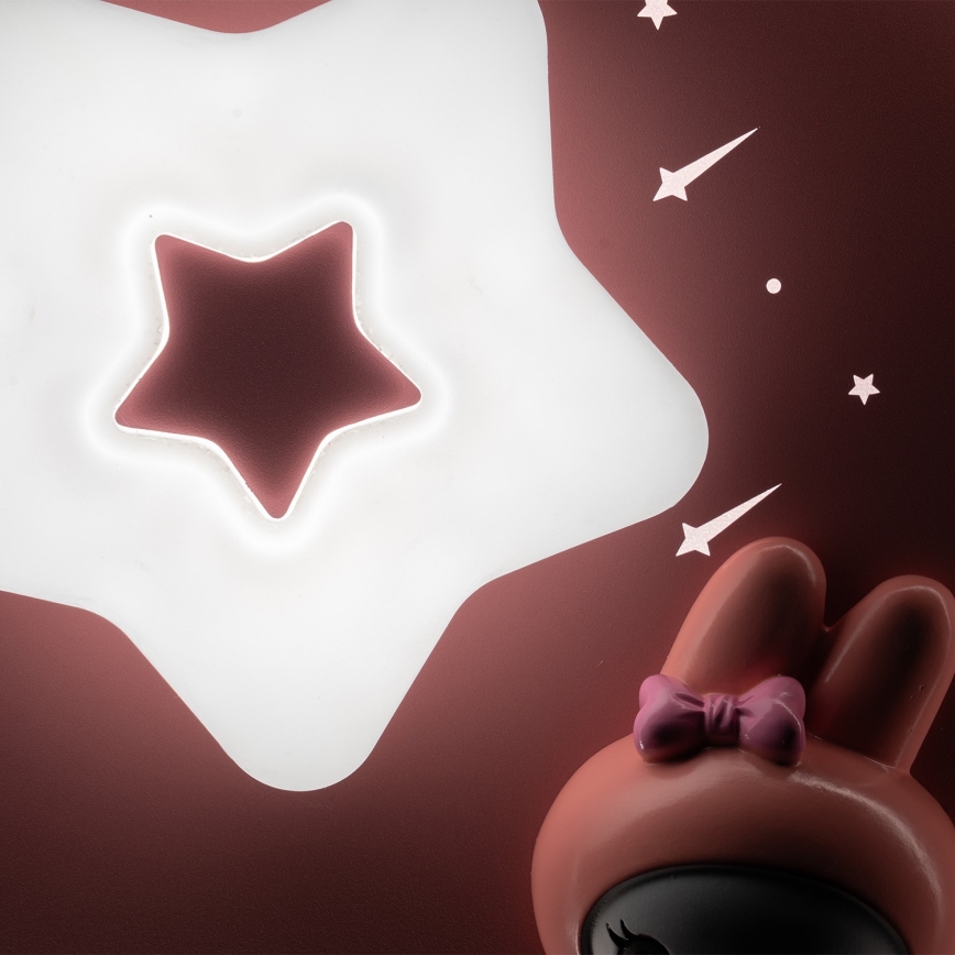 Brilagi - Plafoniera LED dimmerabile per bambini BUNNY LED/83W/230V 3000-6000K Ø 49 cm + telecomando