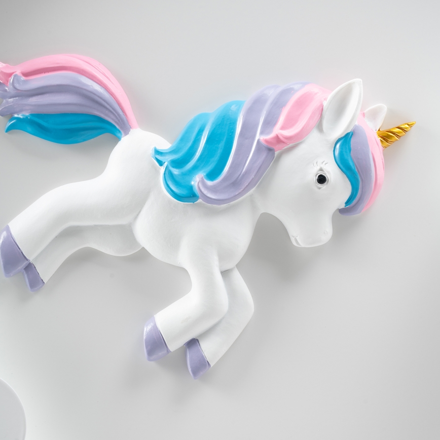 Brilagi - Plafoniera LED dimmerabile per bambini UNICORN LED/68W/230V 3000-6000K diam. 49 cm + telecomando