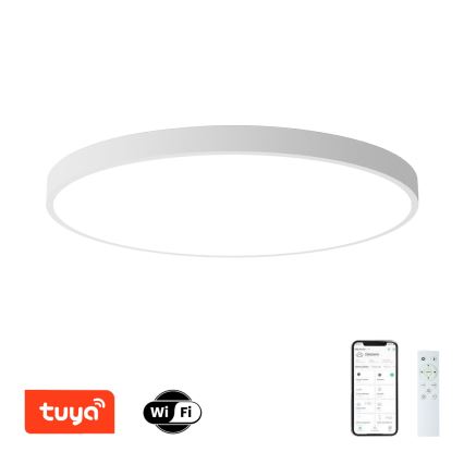 Brilagi - Plafoniera LED dimmerabile POOL SMART LED/180W/230V 3000-6000K Ø 120 cm Wi-Fi Tuya bianco + telecomando