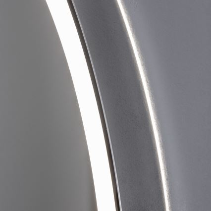 Brilagi - Specchio da bagno riscaldato a LED dimmerabile con retroilluminazione ALU PRO LED/18W/230V Ø 60 cm 3000/4000/6500K IP44 cromo lucido CRI 90