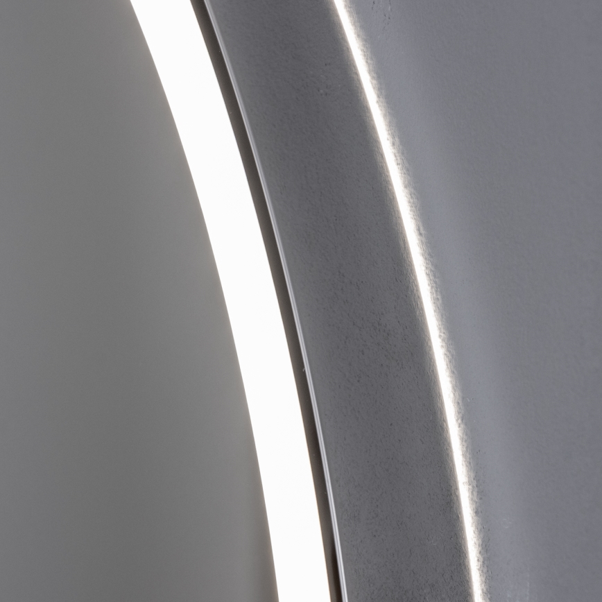 Brilagi - Specchio da bagno riscaldato a LED dimmerabile con retroilluminazione ALU PRO LED/18W/230V Ø 60 cm 3000/4000/6500K IP44 cromo lucido CRI 90