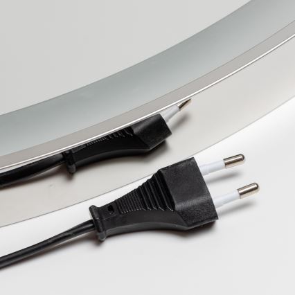 Brilagi - Specchio da bagno riscaldato a LED dimmerabile con retroilluminazione ALU PRO LED/18W/230V Ø 60 cm 3000/4000/6500K IP44 cromo lucido CRI 90