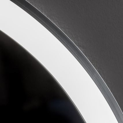 Brilagi - Specchio riscaldato da bagno LED dimmerabile con retroilluminazione ALU PRO LED/18W/230V Ø 60 cm 3000/4000/6500K IP44 cromo opaco CRI 90