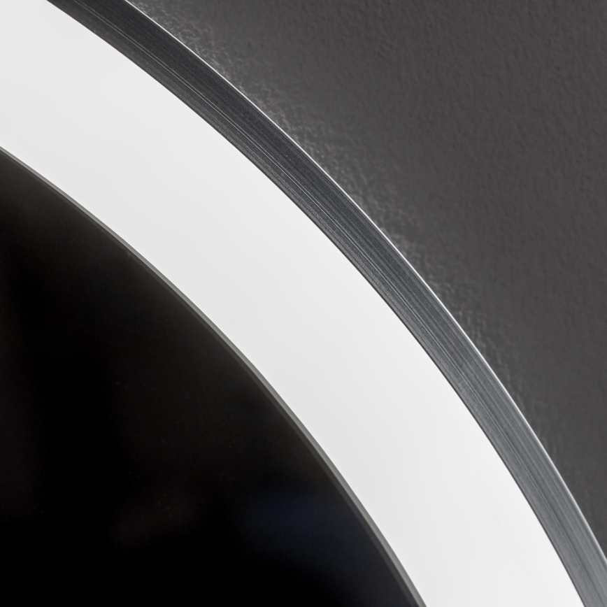 Brilagi - Specchio riscaldato da bagno LED dimmerabile con retroilluminazione ALU PRO LED/18W/230V Ø 60 cm 3000/4000/6500K IP44 cromo opaco CRI 90