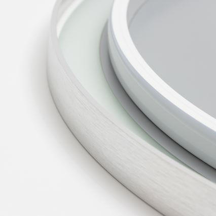 Brilagi - Specchio riscaldato da bagno LED dimmerabile con retroilluminazione ALU PRO LED/18W/230V Ø 60 cm 3000/4000/6500K IP44 cromo opaco CRI 90