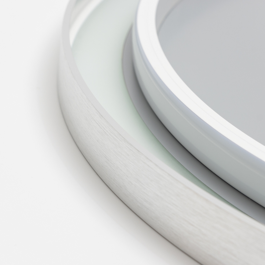 Brilagi - Specchio riscaldato da bagno LED dimmerabile con retroilluminazione ALU PRO LED/18W/230V Ø 60 cm 3000/4000/6500K IP44 cromo opaco CRI 90