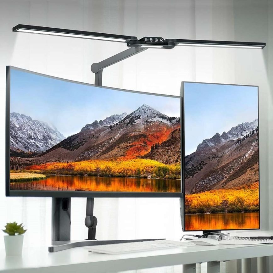 Brilagi - LED Dimmerabile touch flessibile lampada da tavolo VARIO LED/24W/230V 3000-6500K CRI 92 nero