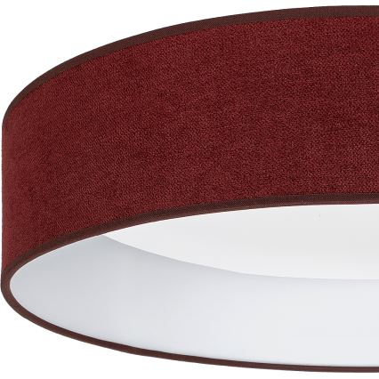 Brilagi - Plafoniera LED dimmerabile VELVET SMARTIX STARS LED/36W/230V 3000-6000K Ø 55 cm bordeaux Wi-Fi Tuya Beacon + telecomando