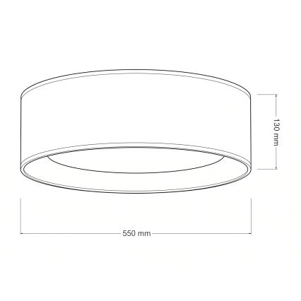 Brilagi - Plafoniera LED dimmerabile VELVET SMARTIX STARS LED/36W/230V 3000-6000K Ø 55 cm bordeaux Wi-Fi Tuya Beacon + telecomando