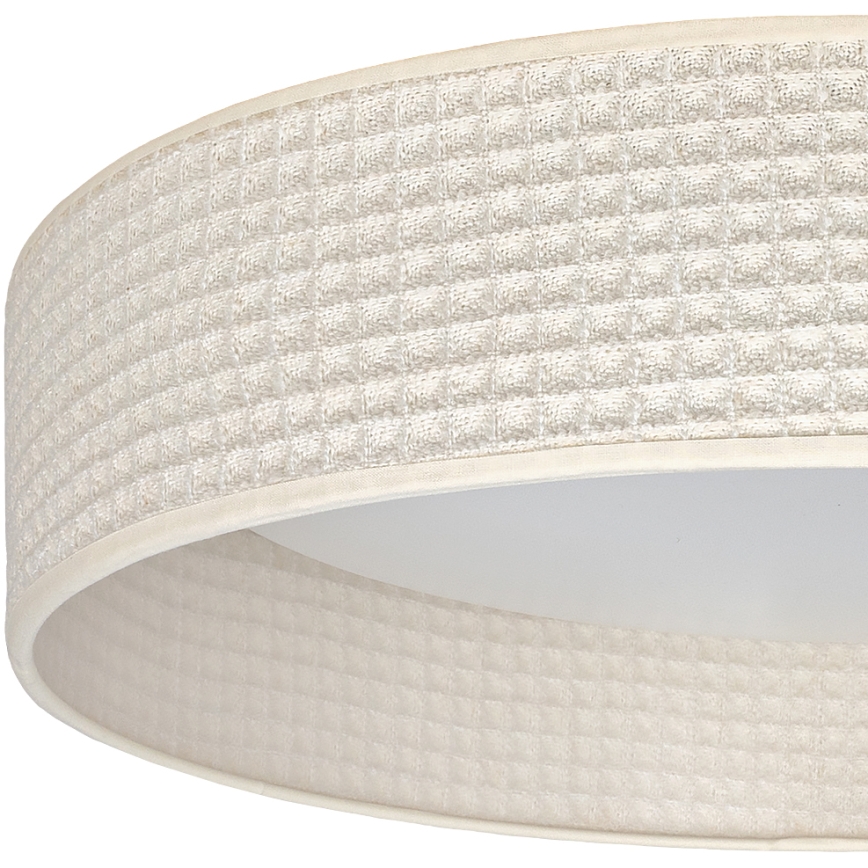 BRILAGI - Plafoniera LED dimmerabile VELVET SMARTIX LED/36W/230V 3000-6000K Ø 55 cm crema Wi-Fi Tuya Beacon + telecomando