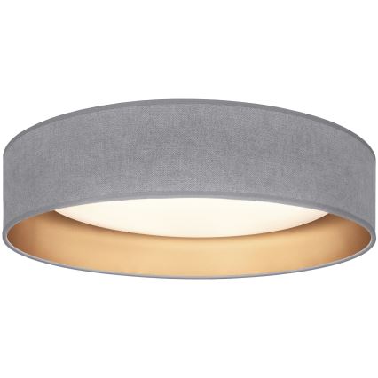 Brilagi - Plafoniera LED dimmerabile VELVET SMARTIX LED/36W/230V 3000-6000K Ø 55 cm grigio/oro Wi-Fi Tuya Beacon + telecomando