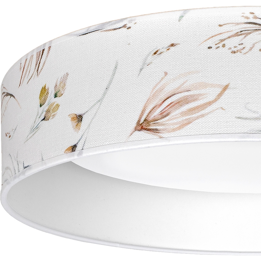 Brilagi - Plafoniera LED dimmerabile VELVET SMART VARI LED/36W/230V 3000-6500K Ø 55 cm bianco/fiori + telecomando