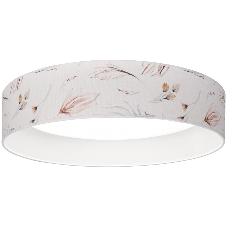 Brilagi - Plafoniera LED dimmerabile VELVET SMART VARI LED/36W/230V 3000-6500K Ø 55 cm bianco/fiori + telecomando