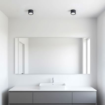 BRILAGI - LED Faretto da bagno SMOOTH 1xGX53/15W/230V 60x82 mm nero IP54