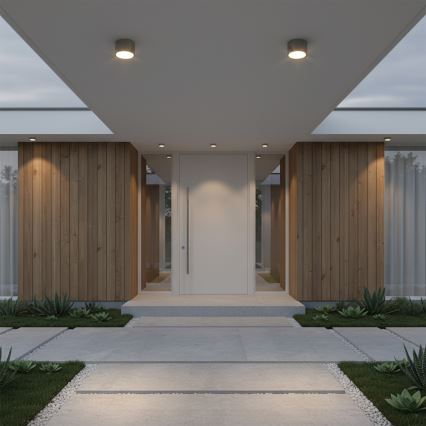 Brilagi - LED Faretto da bagno SMOOTH 1xGX53/15W/230V antracite IP65