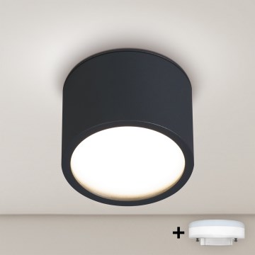 Brilagi - LED Faretto da bagno SMOOTH 1xGX53/15W/230V nero IP65