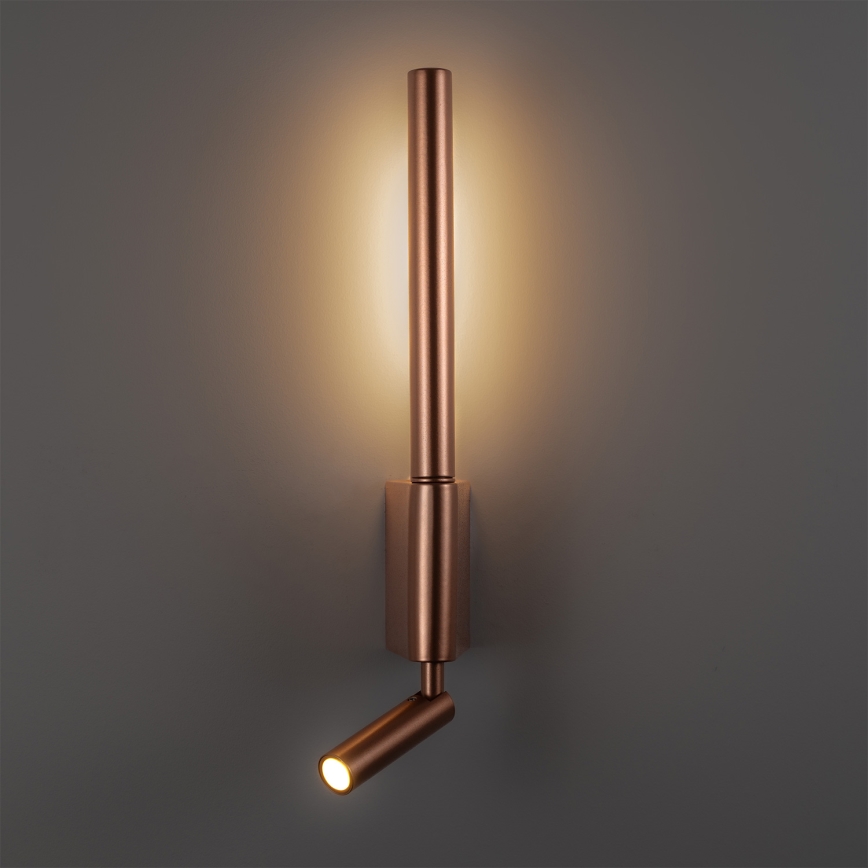 BRILAGI - Faretto da parete LED VIXON LED/3W/230V + LED/5W bronzo CRI 90