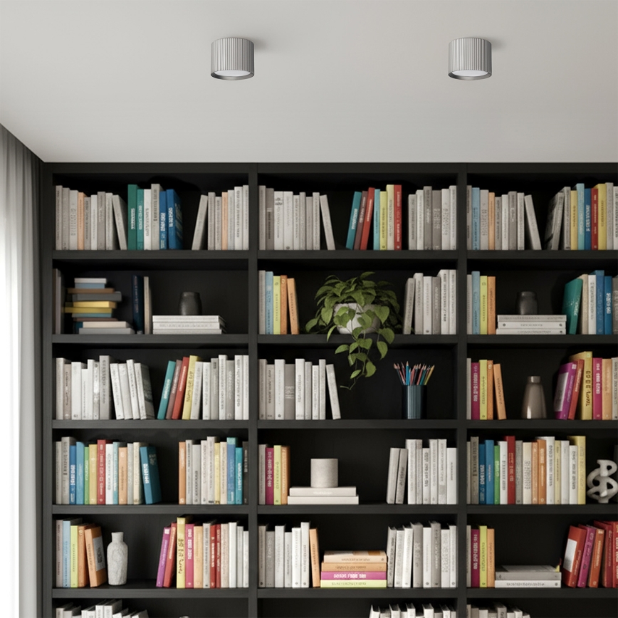 Brilagi - LED Faretto orientabile STRIPY 1xGX53/15W/230V argento