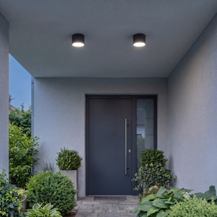 BRILAGI - Faretto da bagno a LED SMOOTH 1xGX53/15W/230V 60x82 mm nero IP54