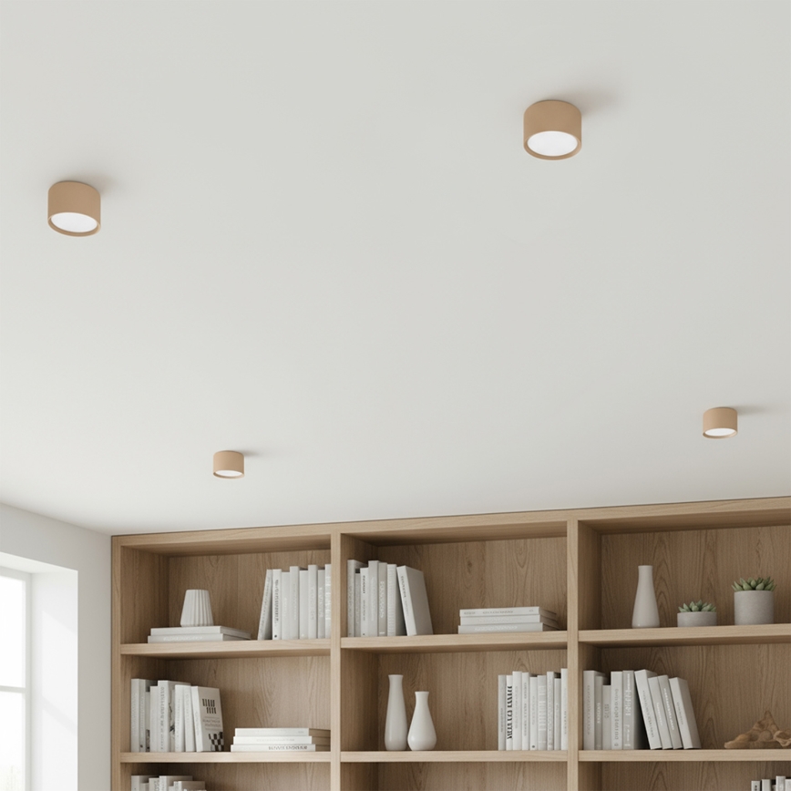 Brilagi - LED Faretto SMOOTH 1xGX53/15W/230V beige