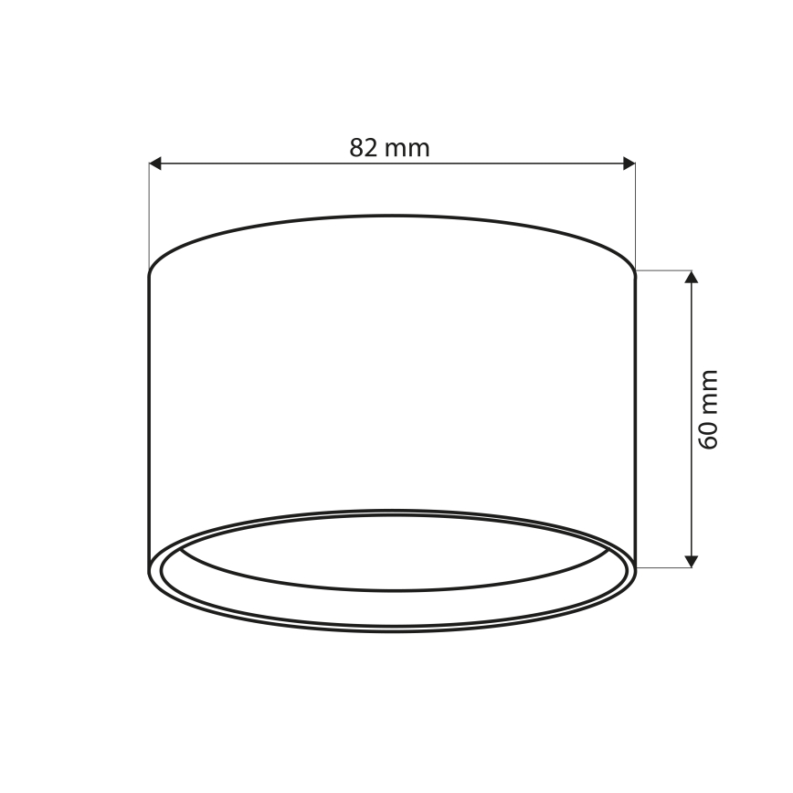 Brilagi - LED Faretto SMOOTH 1xGX53/15W/230V dorato