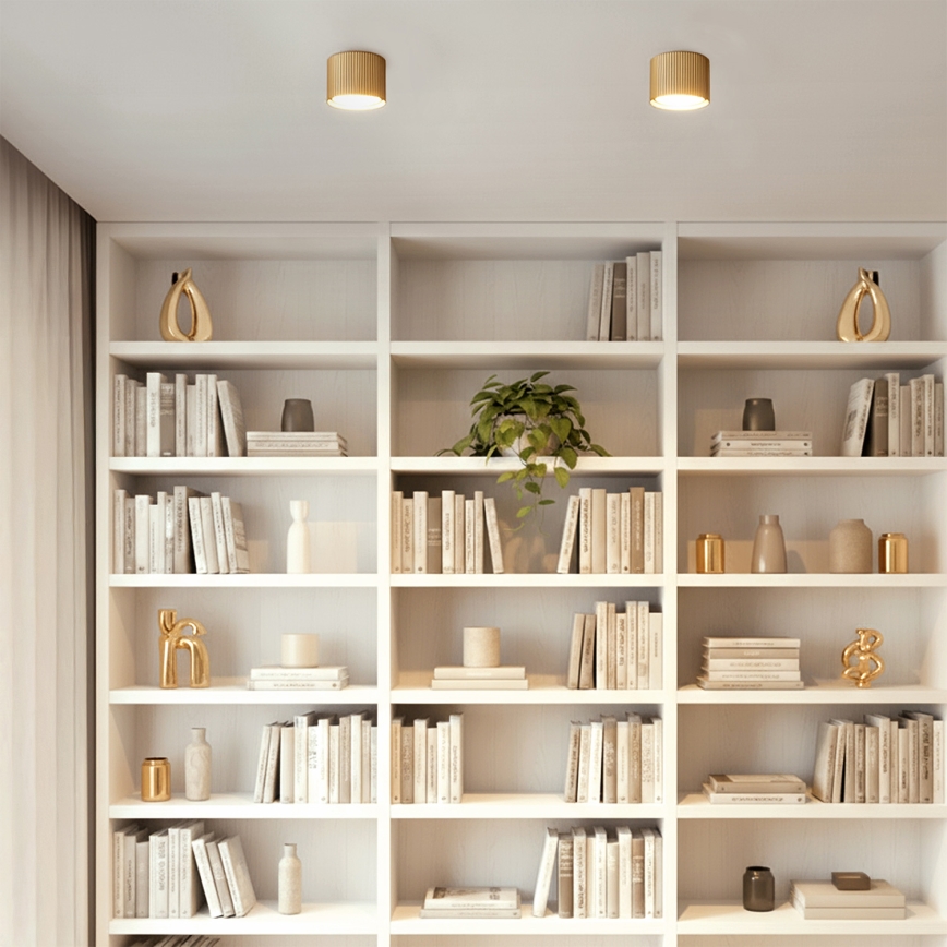 Brilagi - LED Faretto STRIPY 1xGX53/15W/230V dorato