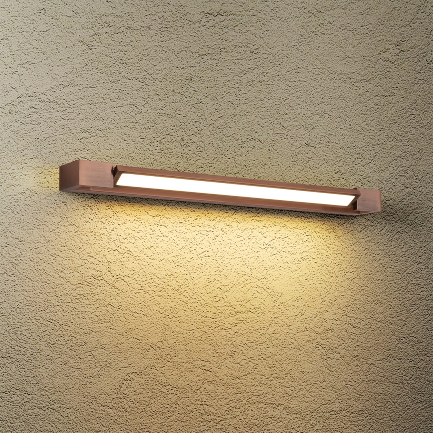 Brilagi - Illuminazione LED per specchio da bagno AQUA LINE LED/18W/230V 60 cm IP44 bronzo CRI 90