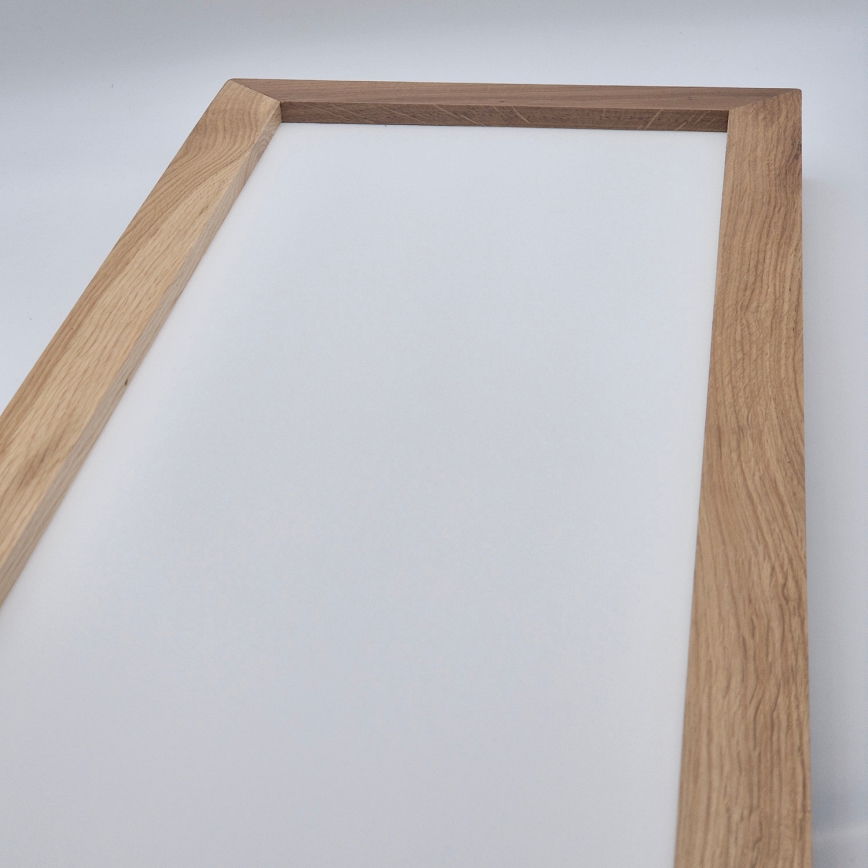 Brilagi - LED Plafoniera WOODY FRAME LED/40W/230V 120x30 cm IP44 rovere