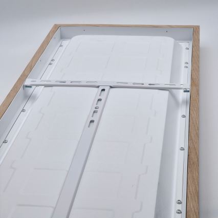 Brilagi - LED Plafoniera WOODY FRAME LED/40W/230V 120x30 cm IP44 rovere