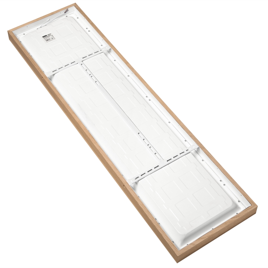 Brilagi - LED Plafoniera WOODY FRAME LED/40W/230V 120x30 cm IP44 rovere
