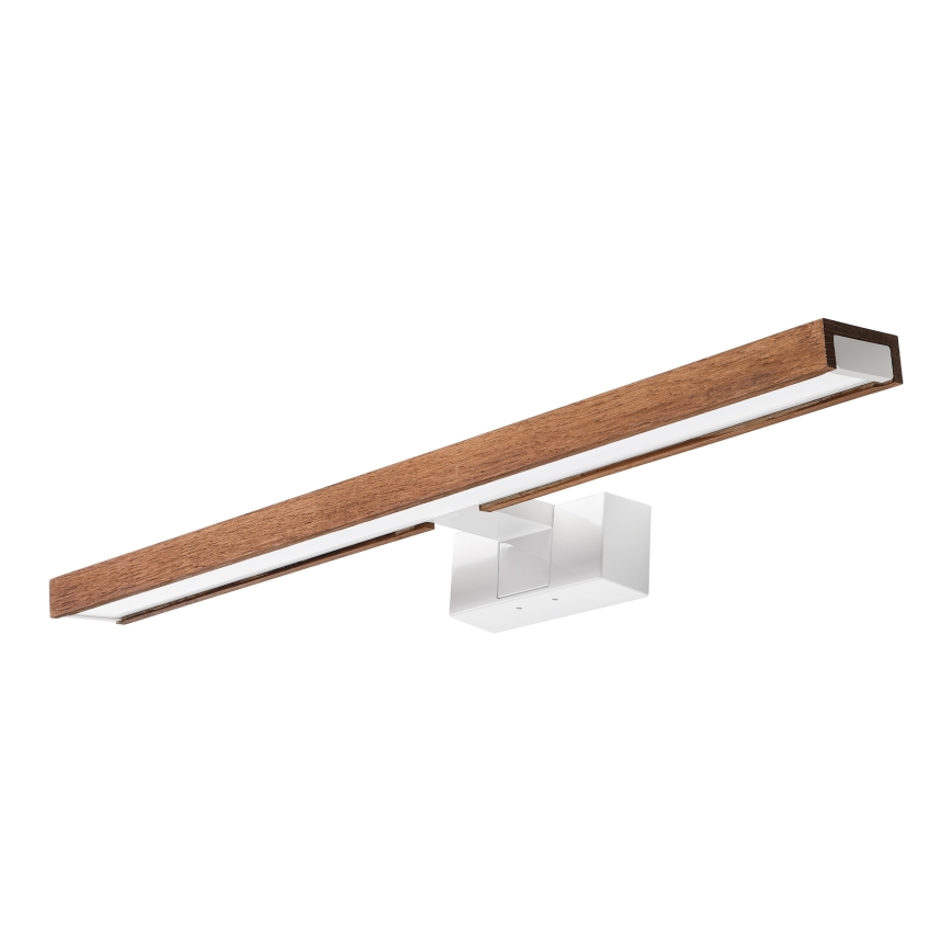 Brilagi - Illuminazione LED per specchio da bagno 3-in-1 WOODY MIRROR LED/12W/230V 60 cm IP44 bianco/rovere/ciliegio