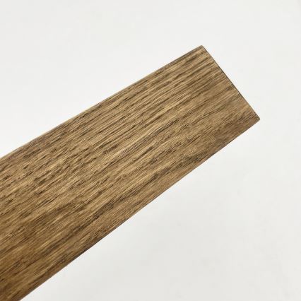 Brilagi - Illuminazione a LED per specchio da bagno 3 in 1 WOODY MIRROR LED/15W/230V 80 cm IP44 nero/rovere noce