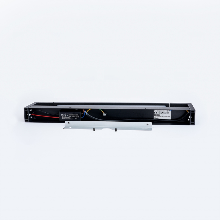 Brilagi - Illuminazione LED per specchio da bagno AQUA LINE LED/12W/230V 45 cm IP44 nero CRI 90