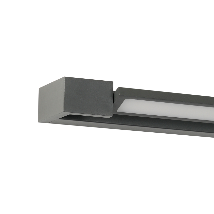 Brilagi - Illuminazione LED per specchio da bagno AQUA LINE LED/18W/230V 60 cm IP44 antracite
