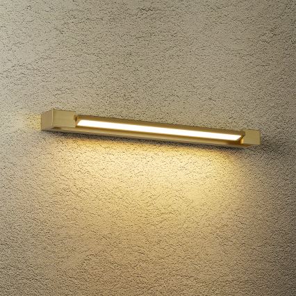 Brilagi - Illuminazione LED per specchio da bagno AQUA LINE LED/18W/230V 60 cm IP44 oro CRI 90