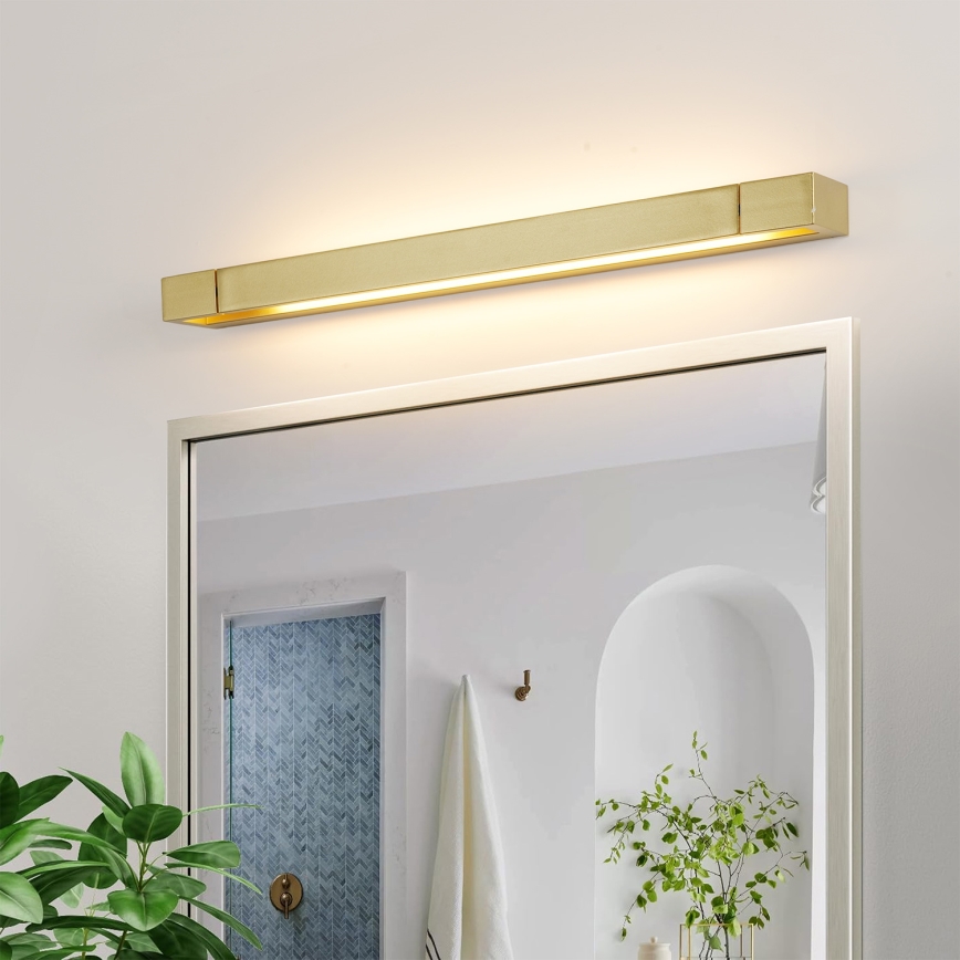 Brilagi - Illuminazione LED per specchio da bagno AQUA LINE LED/18W/230V 60 cm IP44 oro CRI 90