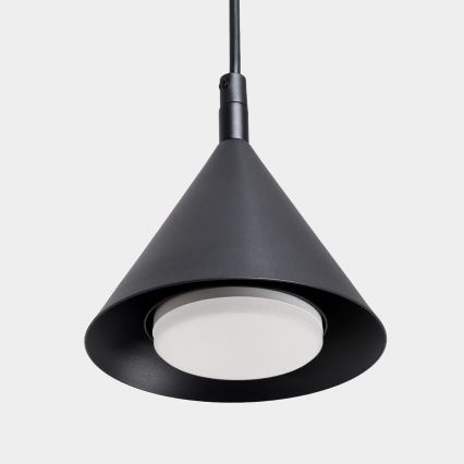 BRILAGI - LED Lampada a sospensione su cavo CONE SINGLE 1xGX53/15W/230V nera