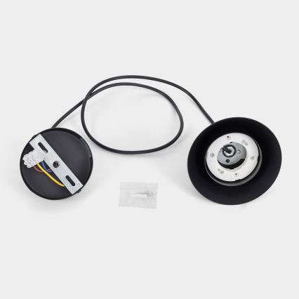 BRILAGI - LED Lampada a sospensione su cavo CONE SINGLE 1xGX53/15W/230V nera