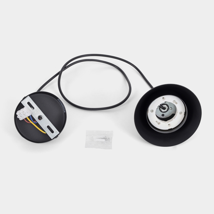 BRILAGI - LED Lampada a sospensione su cavo CONE SINGLE 1xGX53/15W/230V nera