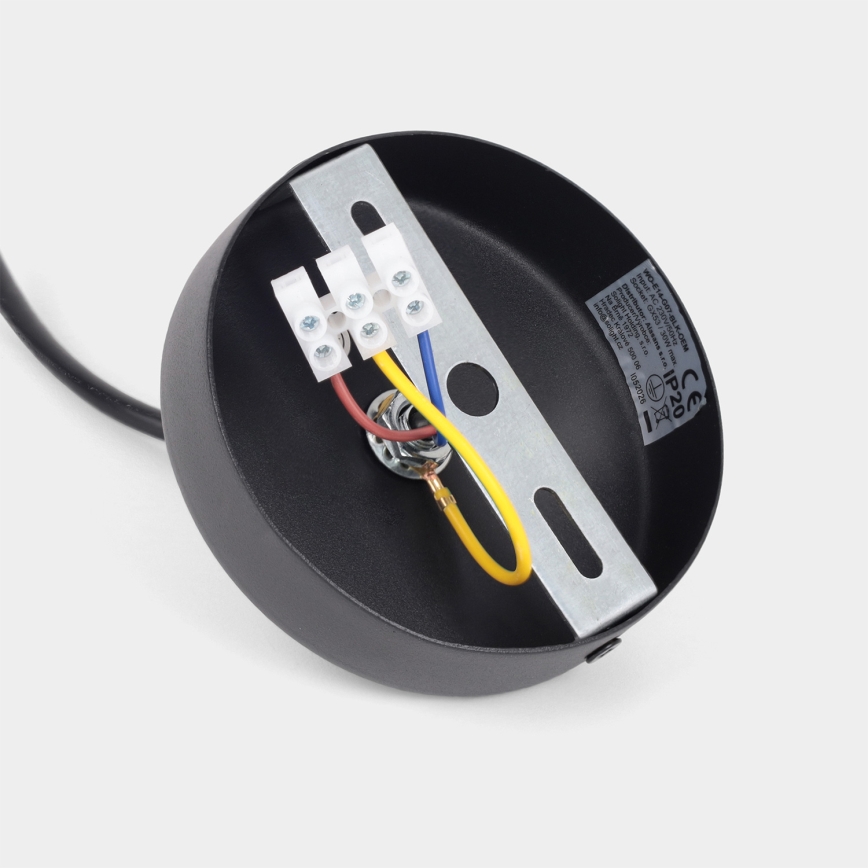 BRILAGI - LED Lampada a sospensione su cavo CONE SINGLE 1xGX53/15W/230V nera